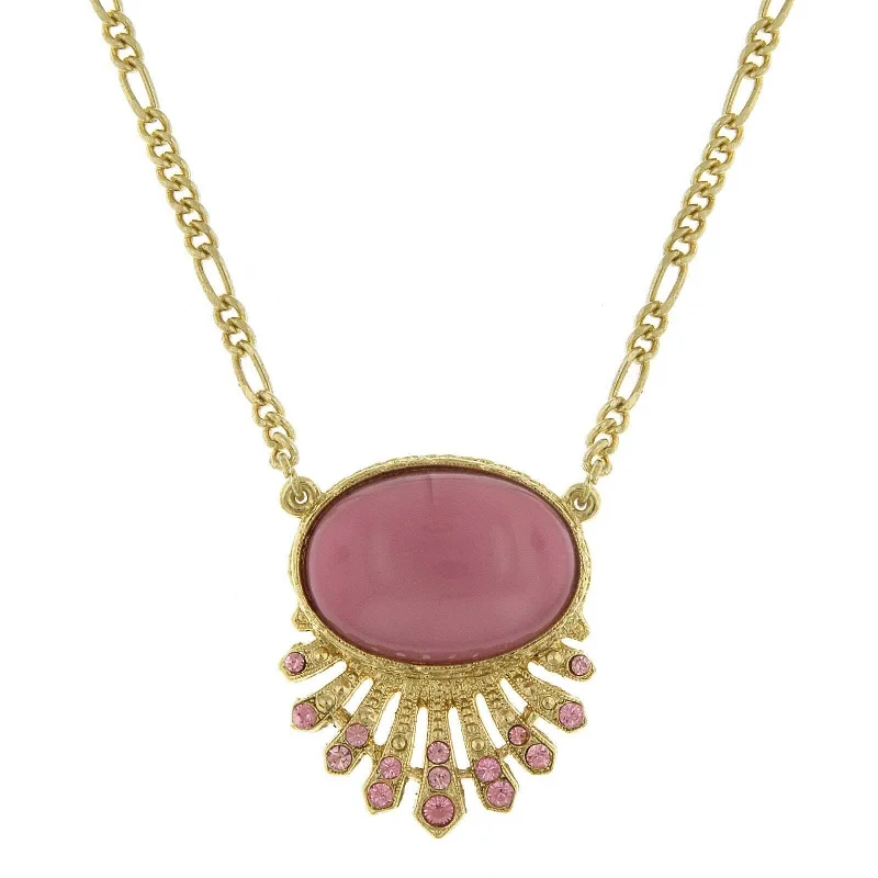 Gold Tone And Pink