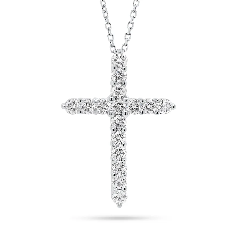 Diamond Large Cross Pendant